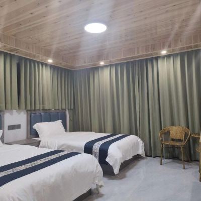 山景一室二床房A