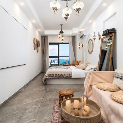 摩洛哥风情大床房（巨幕投影+观景阳台）