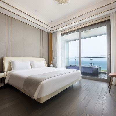 极简风180度海景双卧套房-全套厨具