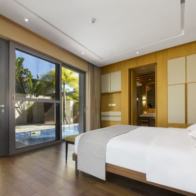 轻奢独栋四居泳池别墅-全套厨具