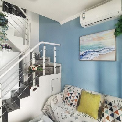 海昀～优质LOFT两室一厅套房（冰箱+洗衣机+液晶电视）