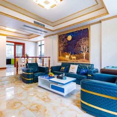 仲夏·机麻9房KTV别墅『自助厨房+电烤炉』