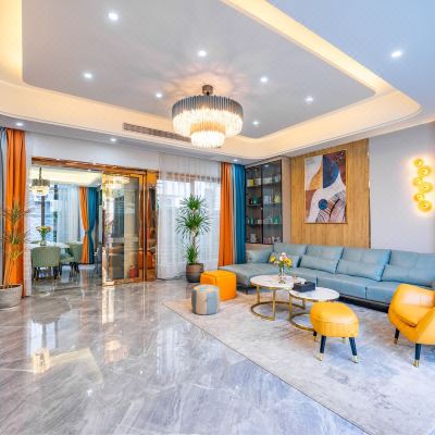 欢乐·机麻7房ktv别墅『自助厨房+电烤炉』