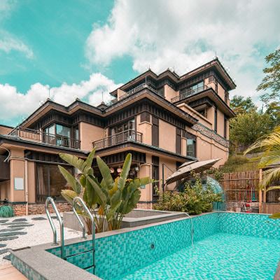 清风摇翠四房私汤度假别墅