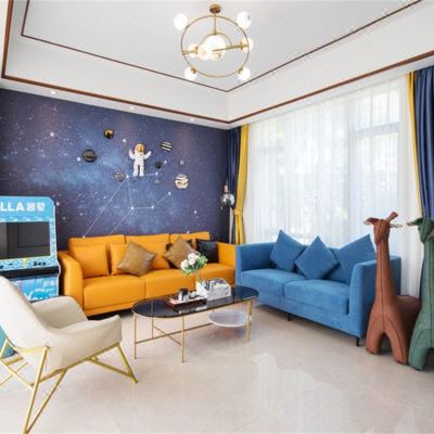 《私享泳池》3房棋牌BBQ烧烤风景别墅‖自助厨房