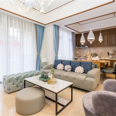 《欢乐泳池》4房优享棋牌BBQ烧烤阳光别墅‖自助厨房