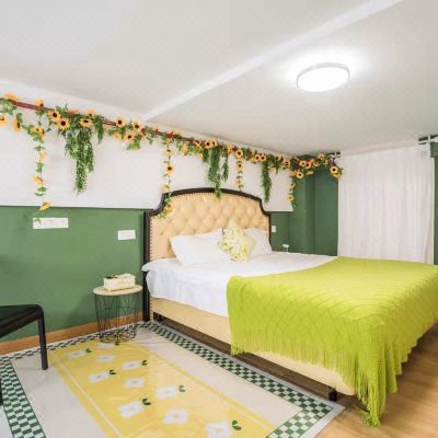 法式复古loft套房