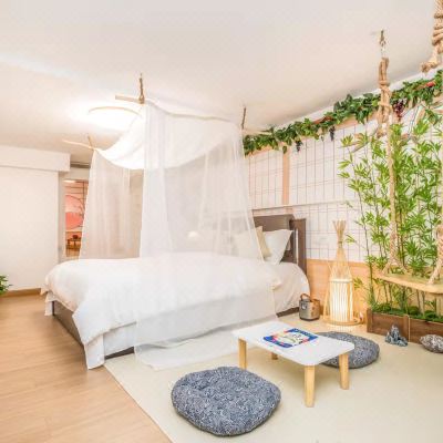 日式樱花loft套房