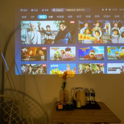 北欧投影大床房