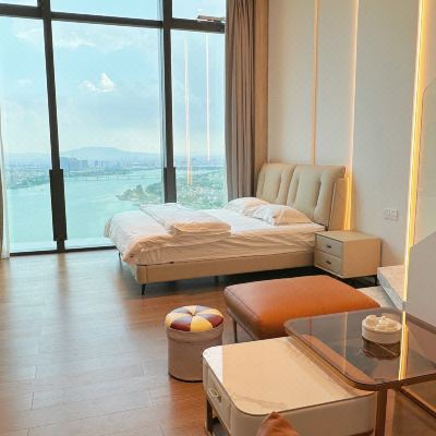 潮舍·御潮阁（凤凰沙洲岛江景）loft双大床复式公寓