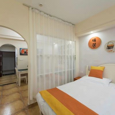 田园风温馨投影大床房