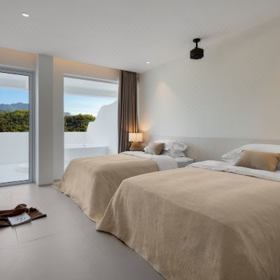 K栋·侧海景泡池双床房K105