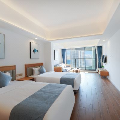 豪华海景双床房