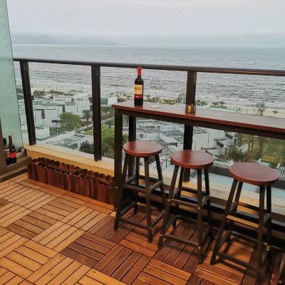 玥海 一线海景 巨幕投影 大床房