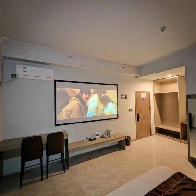 隐知·乐想大床房（巨幕投影+VIP视频+零压床垫）