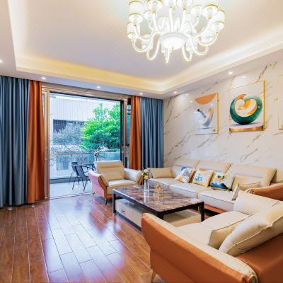 余韵·六房别墅 ▏温泉池·麻将·ktv·电烤·厨房