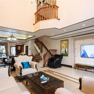 雅韵·七房别墅 ▏温泉池·麻将·ktv·电烤·厨房