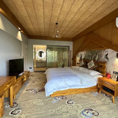 豪华套房（特色温泉+泳池冲浪）