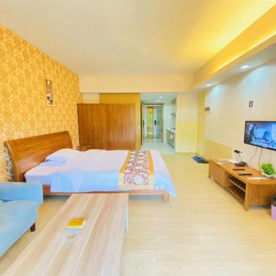 豪华公寓-温馨海边大床房