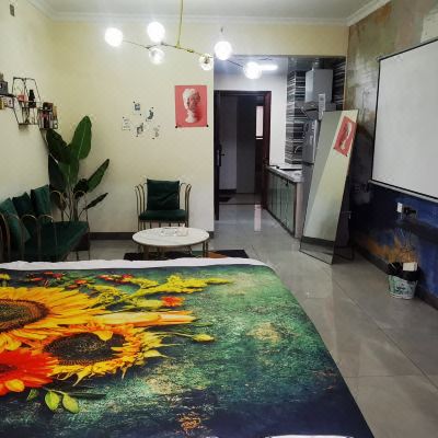 星空夜色投影房