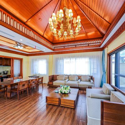 听涛宇｜5房别墅·KTV+烧烤+麻将+厨房