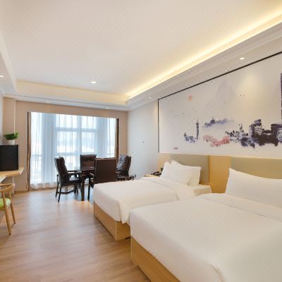 轻享棋牌双床房