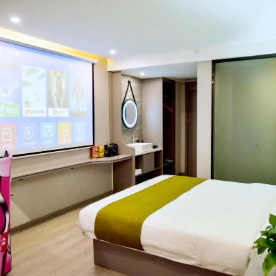 电竞情侣大床房[3060显卡 i7 10代+DNF CF LOL STEAM]+酒店提供洗衣机