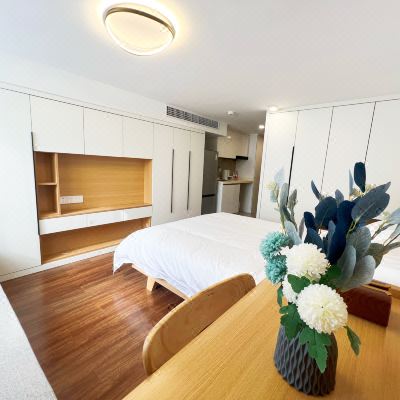 苏堤春晓·雅致大床房[冰箱+洗衣机]