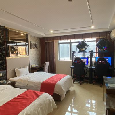 电竞双排双床房