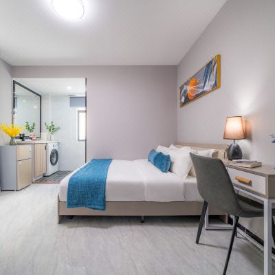 静谧大床房（洗衣机+冰箱）