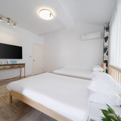 蝶恋花丨庭院双床房