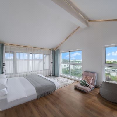 莫奈丨阳台棋牌套房