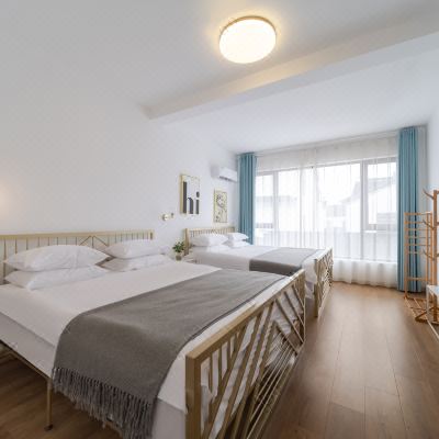 达芬奇丨庭院双床房