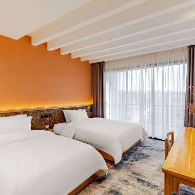 望江湖·亲子双床房｜私享超大双露台+无敌万亩茶景+超美云海仙境