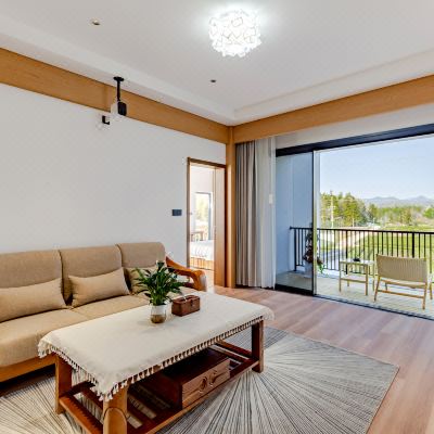 来时路·大床套房｜私享超大双露台+私人影院+无敌万亩茶景