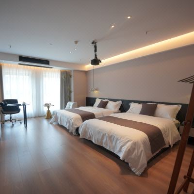 舒适投影双床房