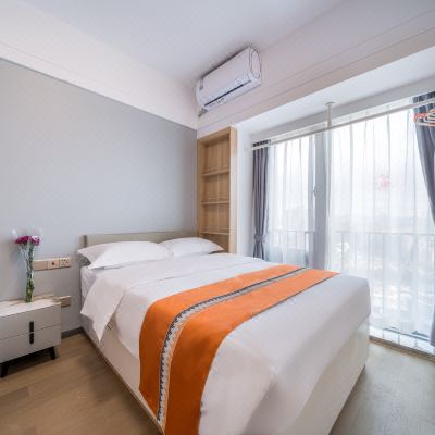 城景大床房（洗衣机+冰箱）