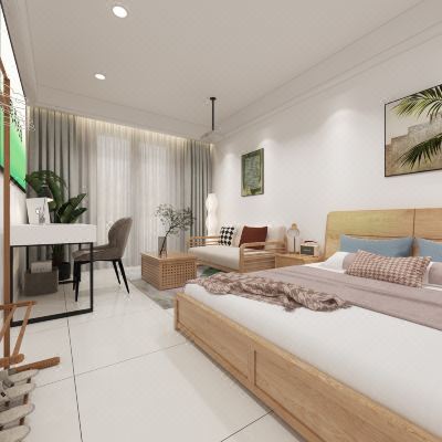 北欧风情大床房