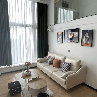 豪华-Loft大床房+投影+冰箱+洗衣机+干湿分离