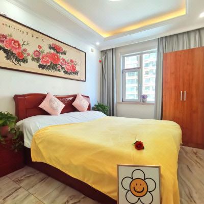 空调山水壁画舒适大床房1110