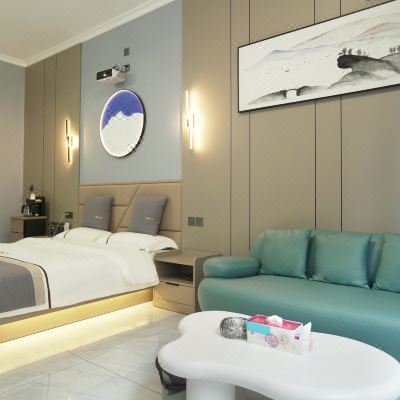 星辉影音房（120寸坚果投影+乳胶床垫）