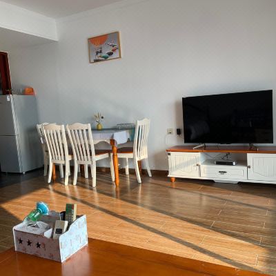 精装一室一厅海景阳台度假套房（带洗衣机厨房厨具衣柜冰箱）