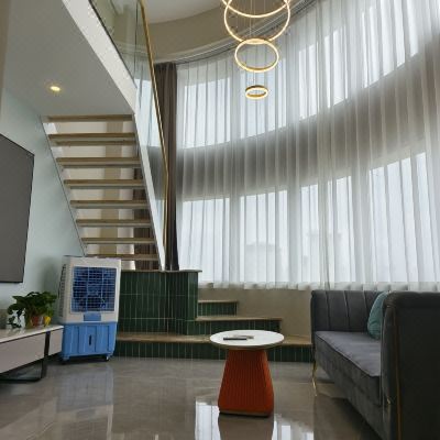 Loft春和智能影院大床房（百寸幕布可烹饪）