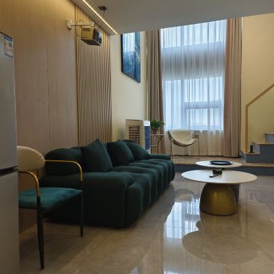 Loft仲夏智能影院双床套房（百寸幕布可烹饪）