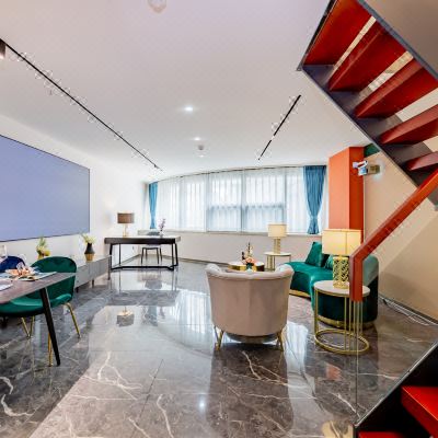 loft丨优享影院家庭套房（可做饭、百寸幕布）