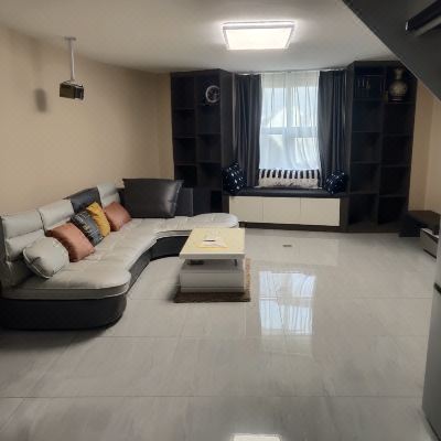 Loft I 聚享影院棋牌大床套房（可做饭，百寸幕布）