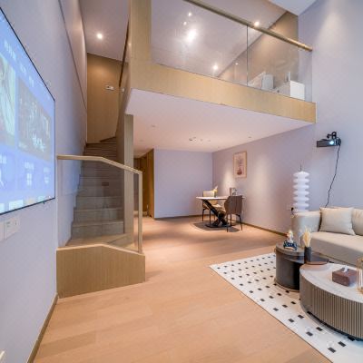 高级LOFT投影套房（洗衣机&烘干机&冰箱）