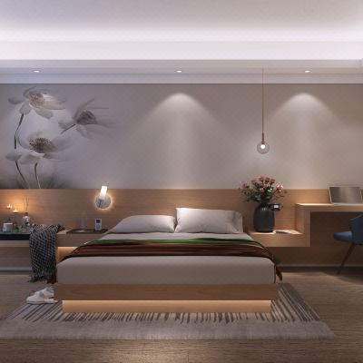 原木人生大床房