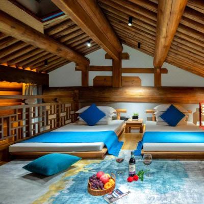 复式豪华双床房