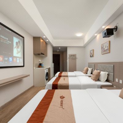 商旅电影三人房